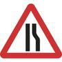 Road Narrows Right Sign