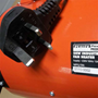 Sealey EH2001 heater supplied with power cable and 3-pin plug
