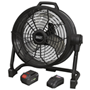 Mains or Battery Powered 16" High Velocity Drum Fan