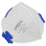 Fold flat face masks