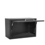 Sealey Premier Heavy-duty Lockable Garage Wall Cabinets - APMS13, open