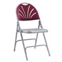 Burgundy Series 2600 folding chair