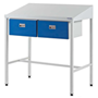 Team Leader Workstations With Two Single Drawers