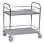 Stainless Steel Trolley with Retaining Bars