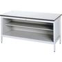H/D bench Standing Height Bench with base & centre shelf