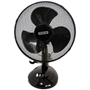 Status black desk fan