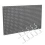 Steel Pegboard & Hooks