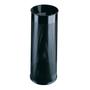 Black steel Umbrella Stand with Perforation