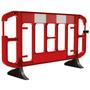 Red Titan® 2 metre Traffic Barrier with Anti-trip Feet