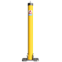 TopLok yellow hinged parking post