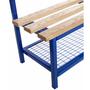 Wire mesh shoe rack for Solo & Duo Evolve Benchura cjhanging rooom benches
