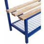 Wire mesh shoe rack for Solo & Duo Evolve Benchura benches