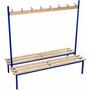 Evolve Range - Square Frame Duo Bench with NO Top Shelf