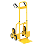 Medium-Duty Yellow Folding Stairclimbing Sack Truck