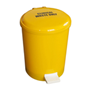 Yellow Pedal Bin