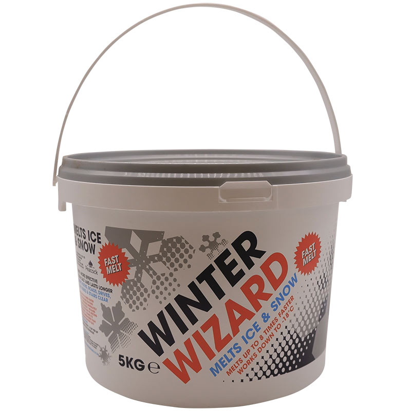 Winter Wizard de-icer melts ice and snow fast!