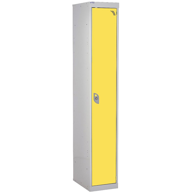 1 door yellow locker
