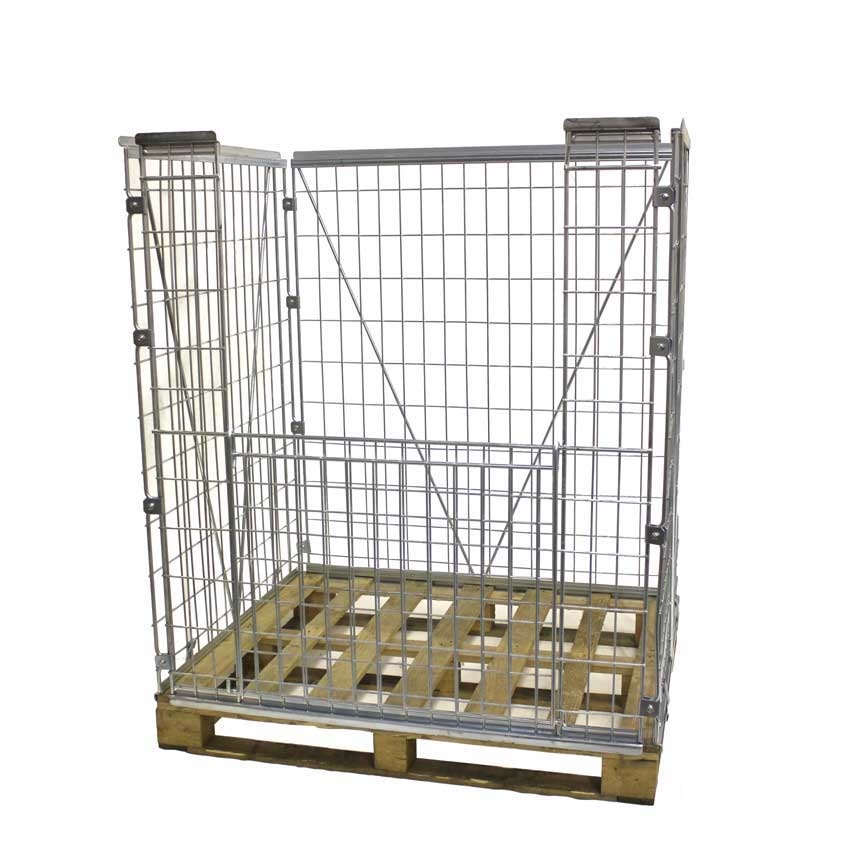 Stackable Mesh Pallet Cage - 16.130.PT