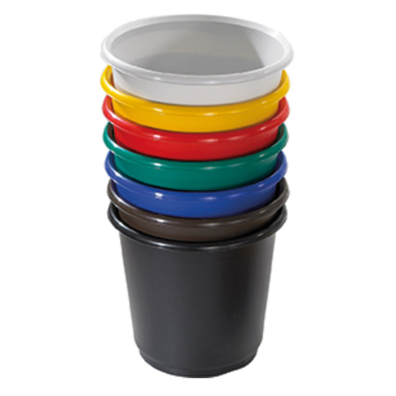 Colourful Plastic Wastebaskets