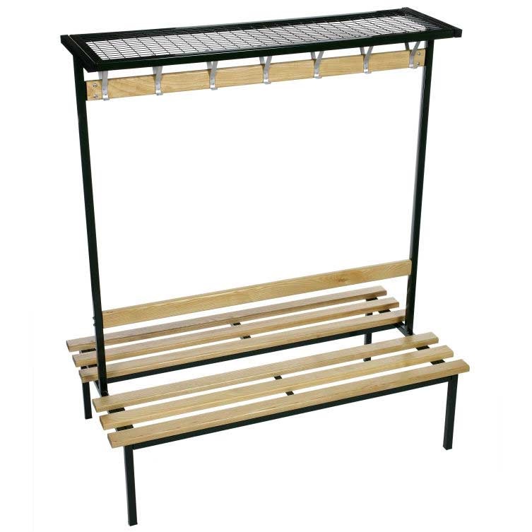 Versa Square Frame Double Sided Bench With Optional Back Rest