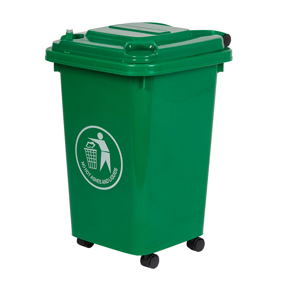 30 litre green wheelie bin