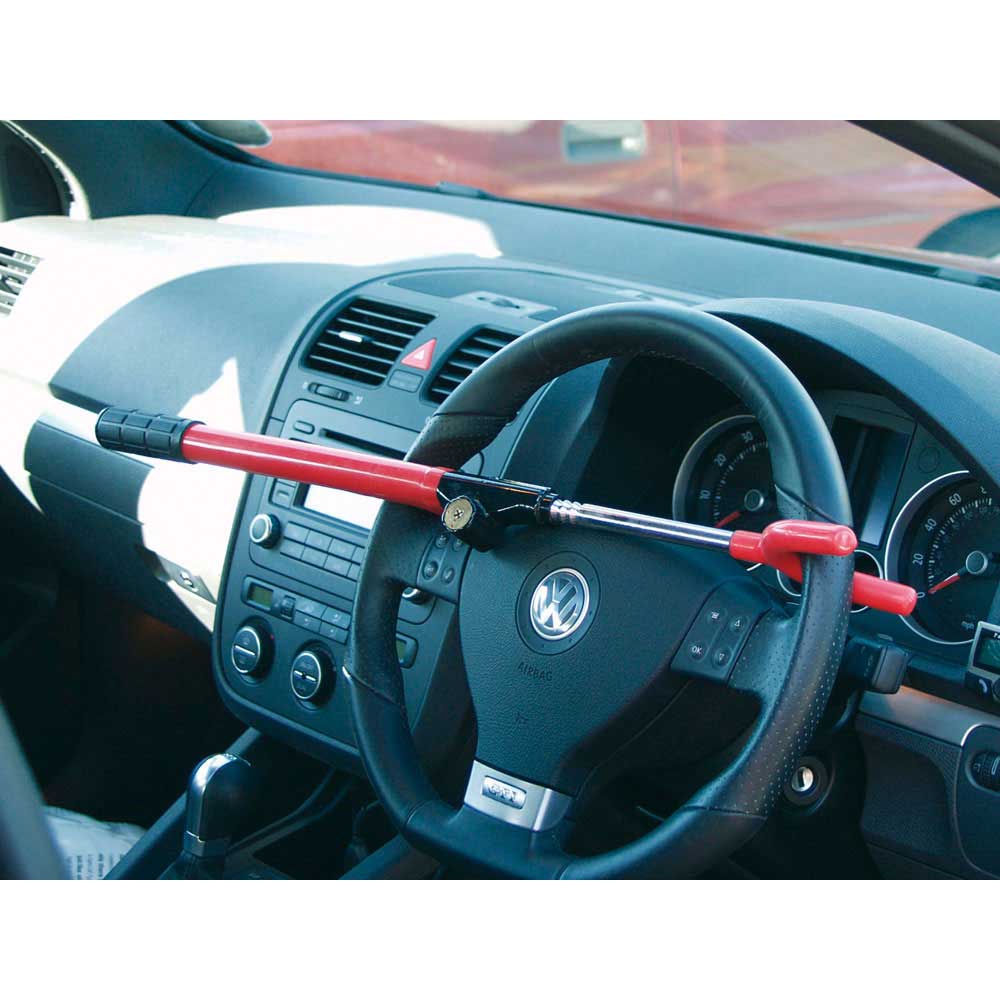 PB393 in use on steering wheel