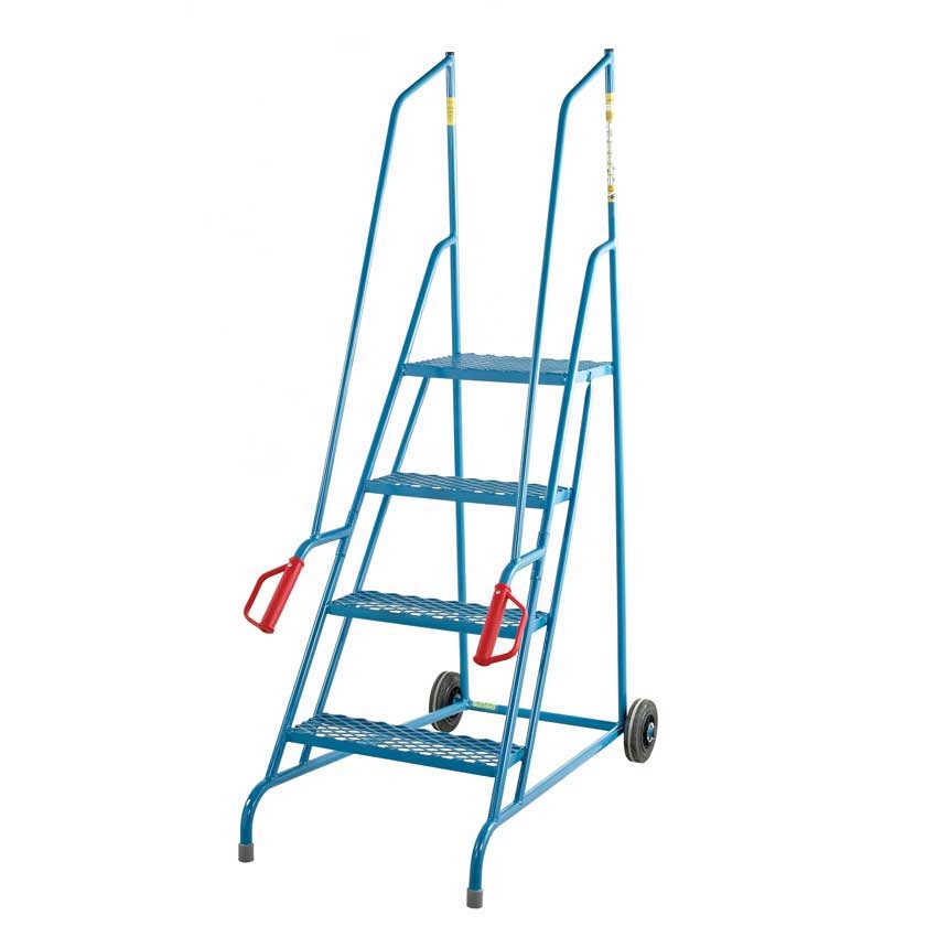 4 Step Expanded Steel Dock Steps