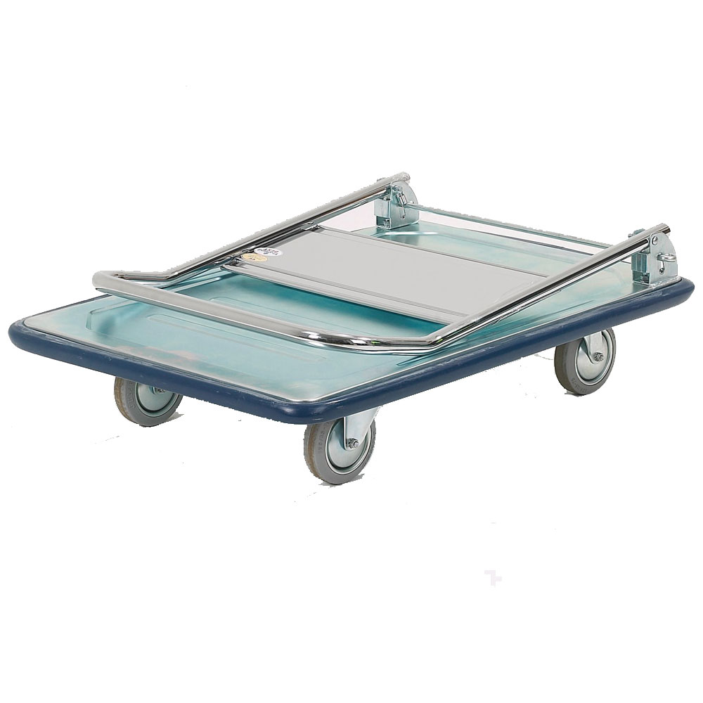 Zinc plated platform truck L x W - 740 x 560mm