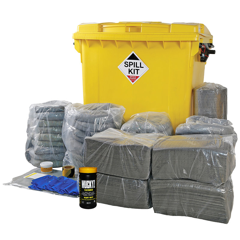 Large emergency spill kit