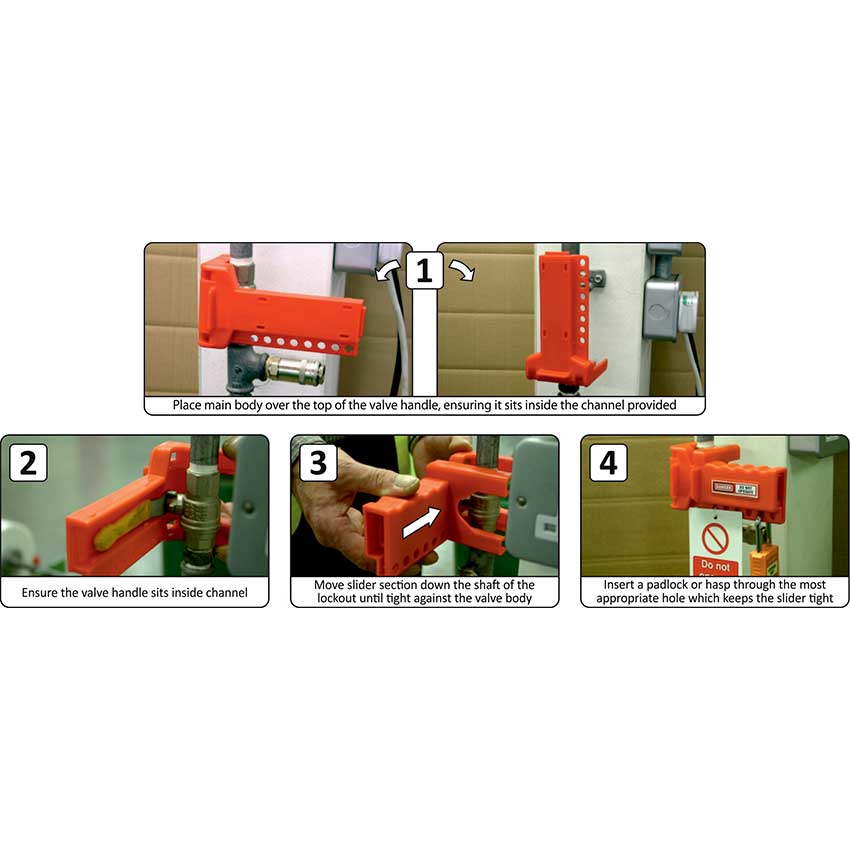 How to use Ball Valve Lockouts