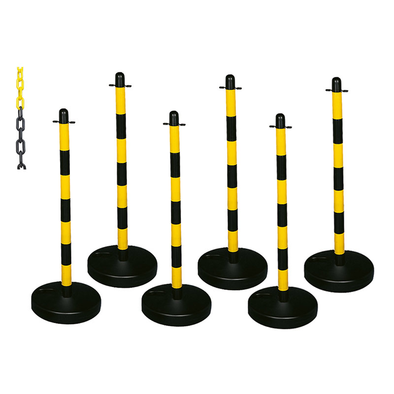 Plastic Post and Chain Barrier Kits
