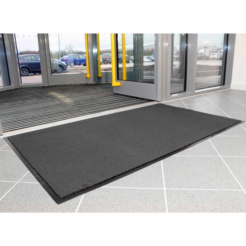 Grey Entra Plush Mat