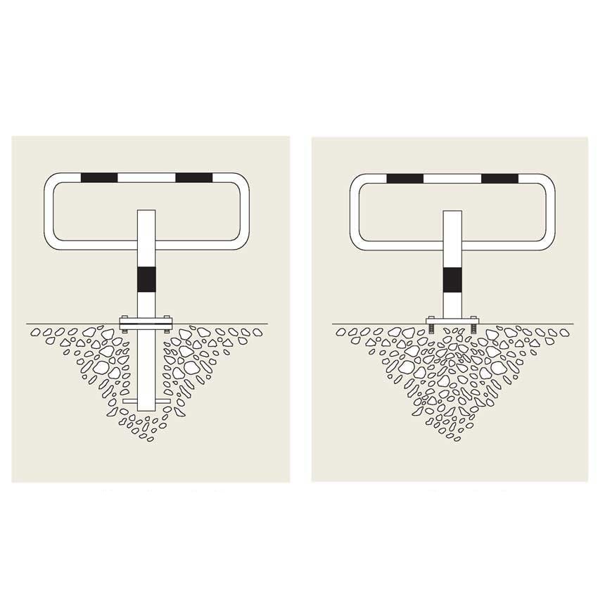 Surface or Sub-Surface Fixing Options
