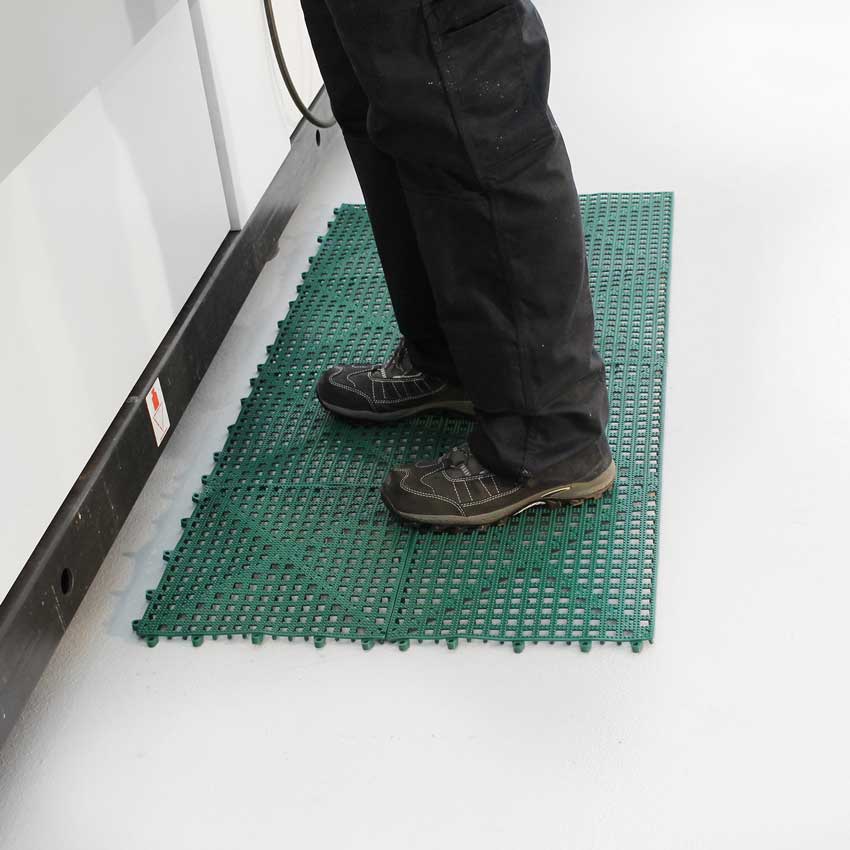 Green Flexi Deck Tiles