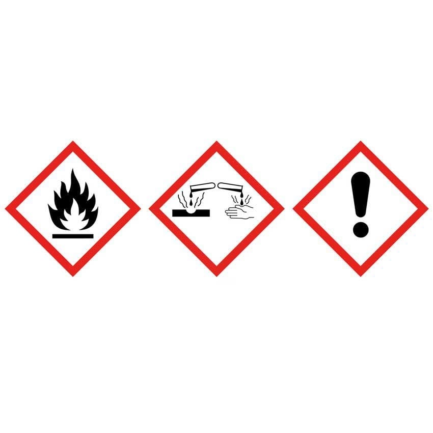 Labels Supplied With Each Hazardous Substance Cupboards