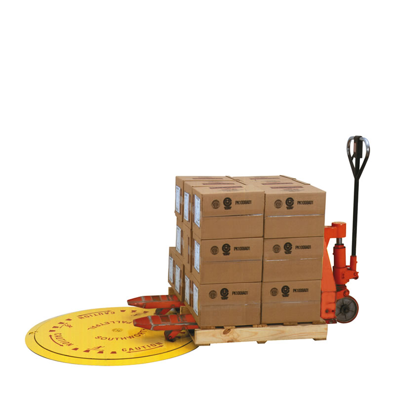 Pal-Disc Pallet Turntable In Use