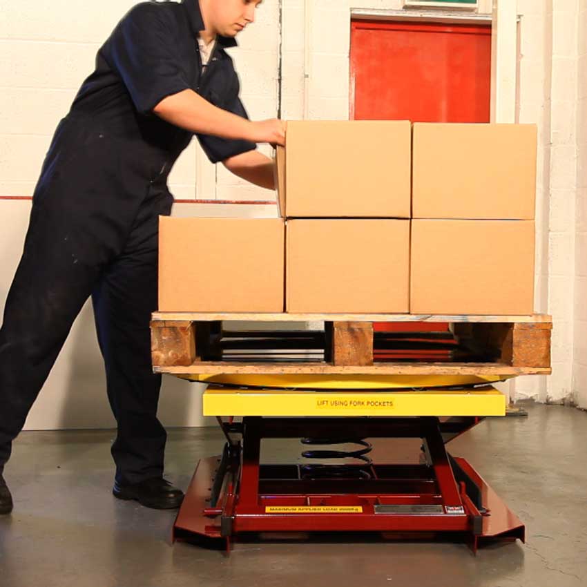 Pal-Pallet Level Loader Table