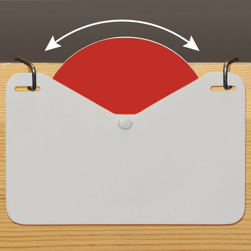 Stock Indicator Wheel with Wire Clip