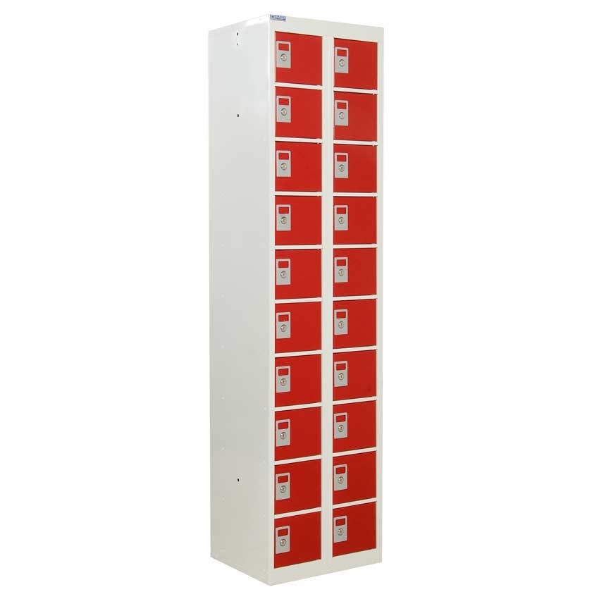 Tall Personal Effects Lockers - 20 Compartment