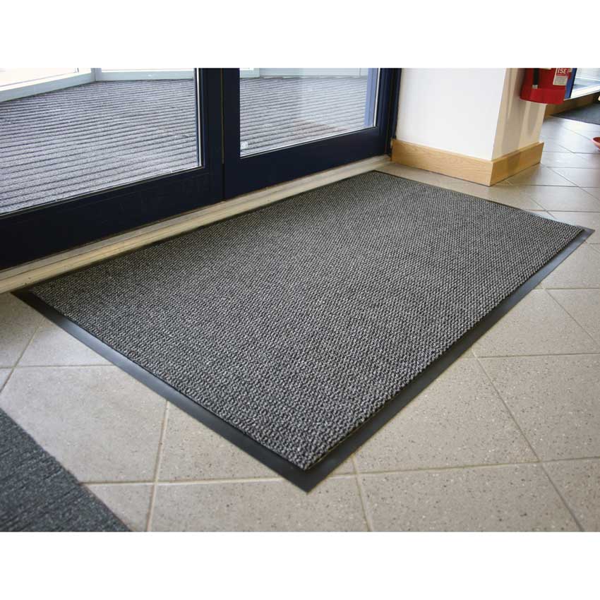 Vyna Plush Mat - Steel