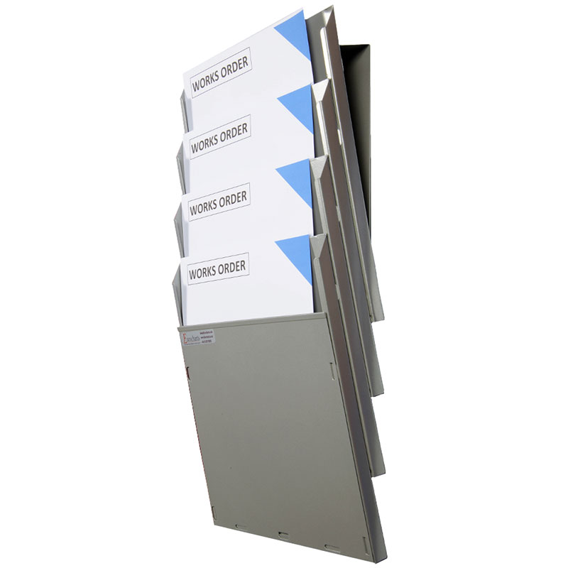 Wall Mounted Cascading Document Display System