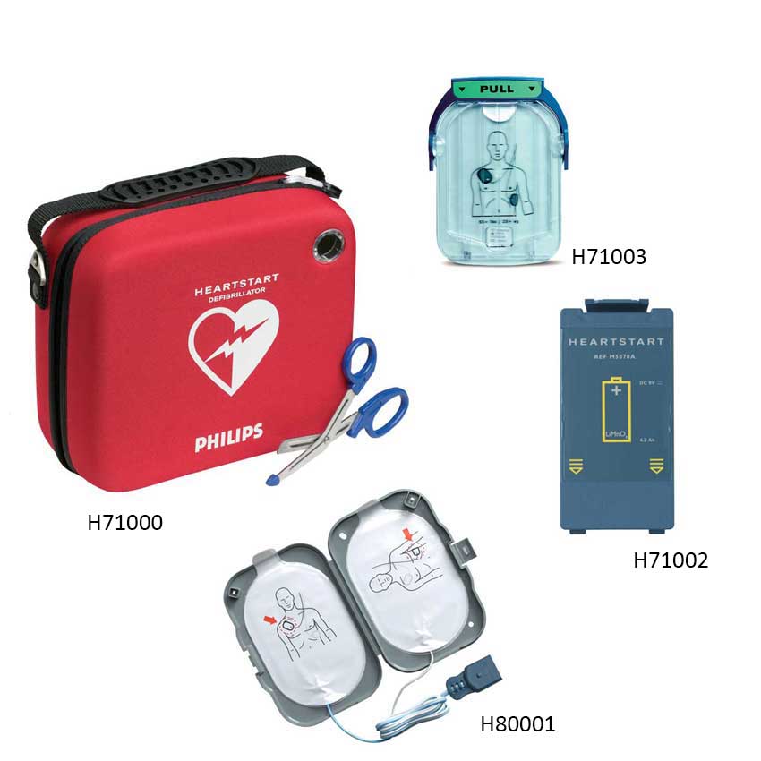 Accessories for Philips HeartStart defibrillators