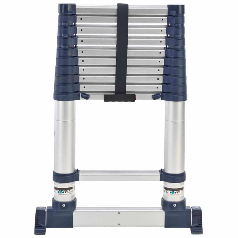 3.2m Aluminium Alloy Telescopic Xtend+Climb Pro Series Ladder - 11 tread