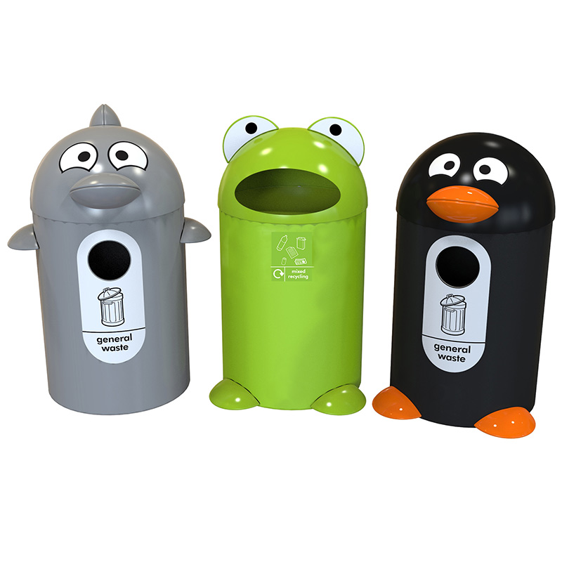 Aqua Buddy Bins - Dolphin, Frog and Penguin