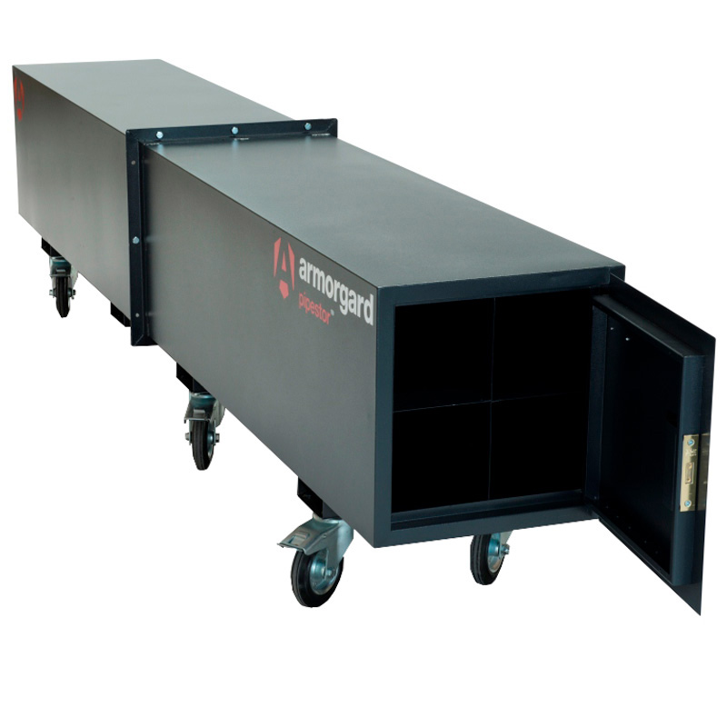 Armorgard PipeStor mobile pipe storage trunk