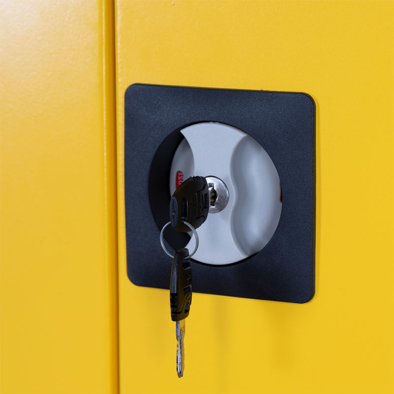 Armorgard Safestor COSHH cabinet camlock