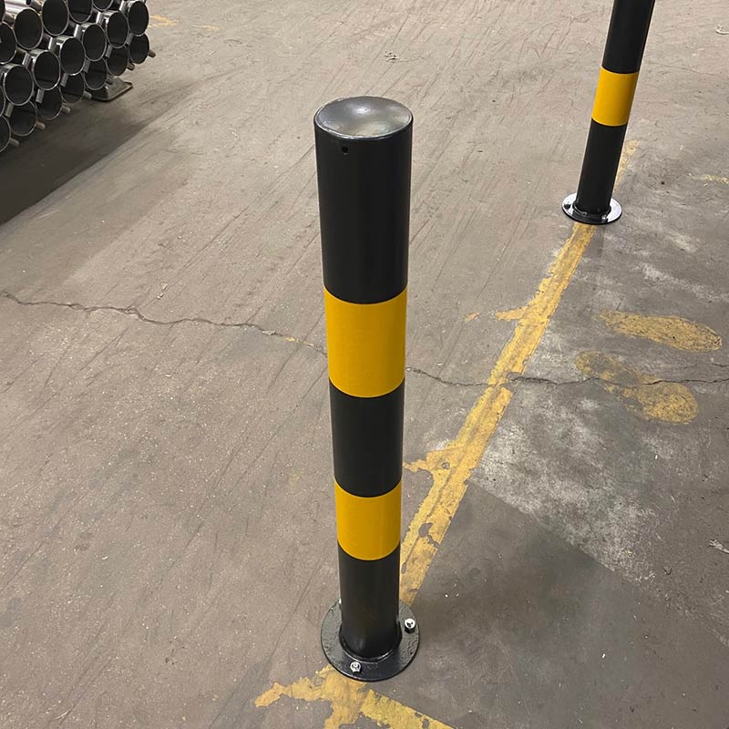 Autopa bolt-down warehouse safety bollards