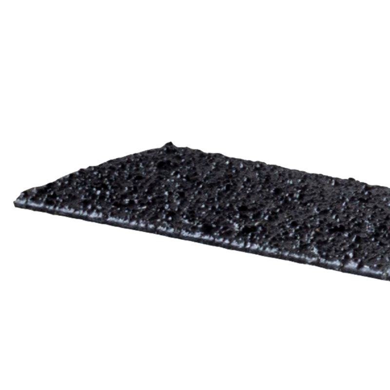 Black anti-slip decking strip