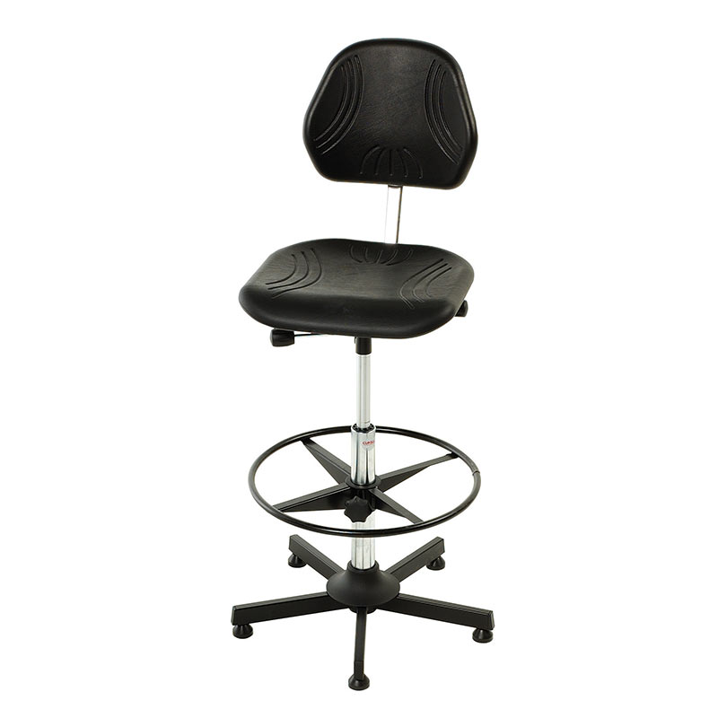 Bott High-Lift Comfort Industrial Moulded Chair with Foot Ring