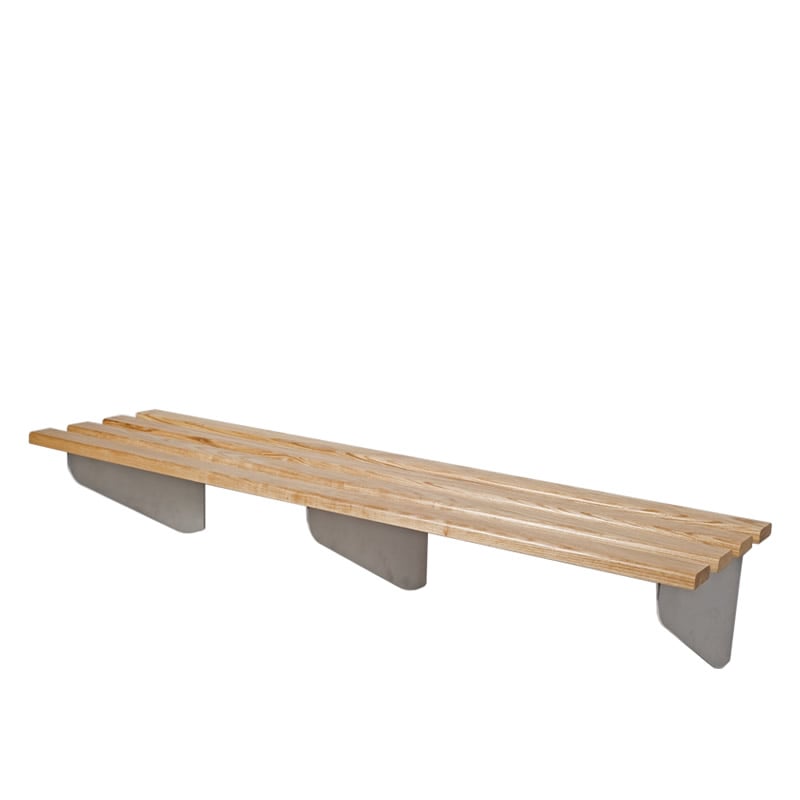 Benchura Classic Aero Wall-Fixed Cantilever Bench